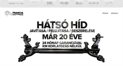 Desktop Screenshot of hatsohid.hu